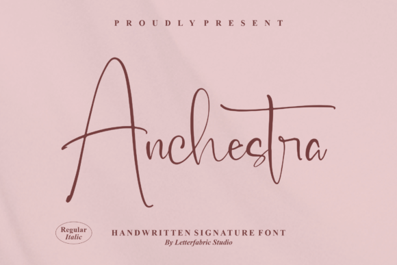 Anchestra Font Review: A Relaxed Handwritten Typeface for Brand Identity