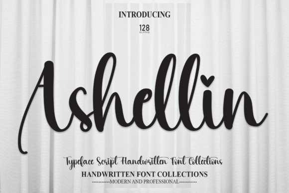 Ashellin: A Stylish Script Font for Elegant Brand Identity