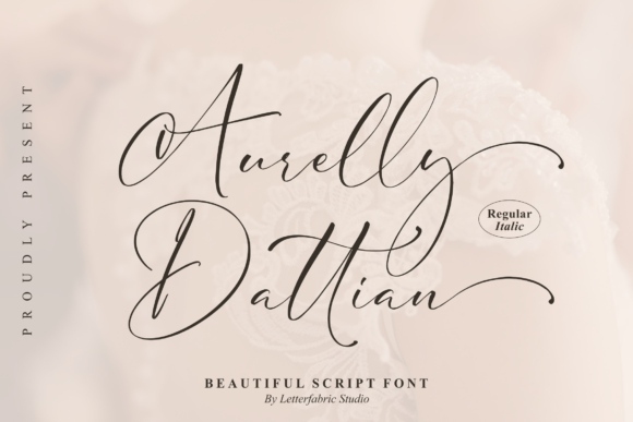 Aurelly Dattian: Elevating Editorial Design with Modern Script Typography