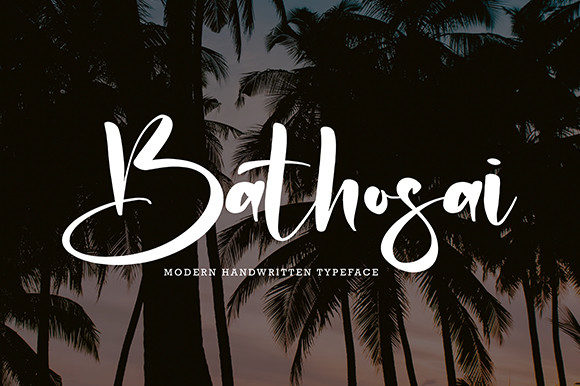 Bathosai Script Font: Elevating Brand Identity with Elegant Typography