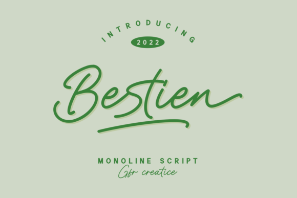 Bestien: A Refined Script Font for Modern Editorial Design