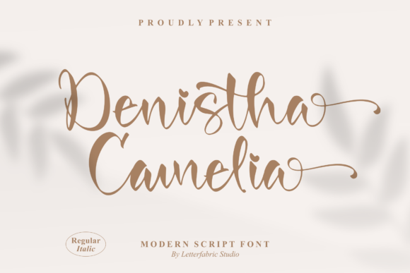 Denistha Camelia: A Chic Script Font for Modern Web Design