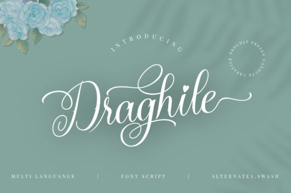 Elevate Your Editorial Design With Draghile Script Font
