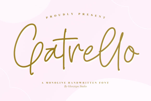Gatrello: The Handwritten Script Font for Modern Editorial Design
