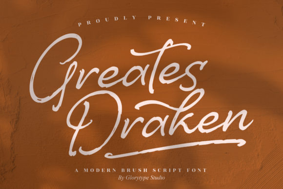 Greates Draken: The Perfect Script Font for Handmade Labels and Invitations
