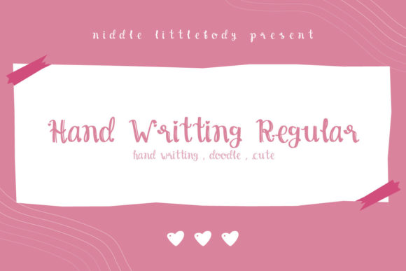Hand Writting: The Script Font for Authentic Small Business Branding