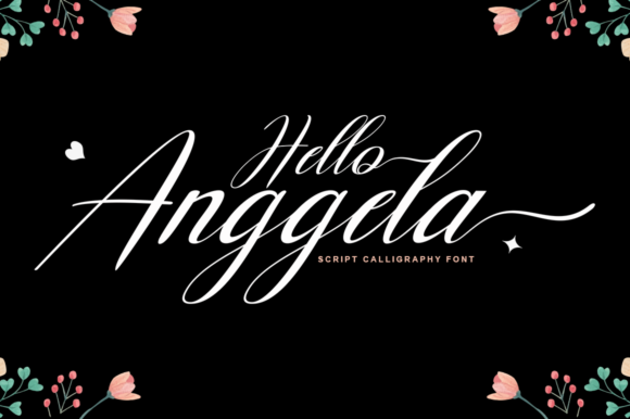 Hello Anggela: A Script Font for Editorial Design