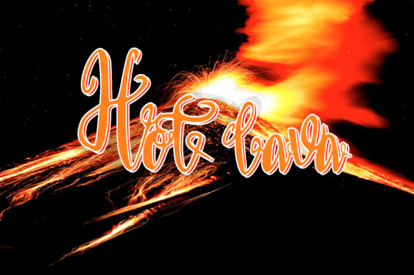 Hot Lava: The Free-Flowing Script Font for Modern Brand Identity