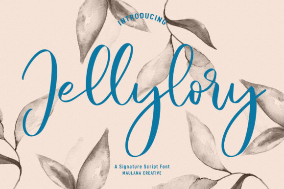 Jellylory Script Font Review: Adding Joy to Small Business Branding