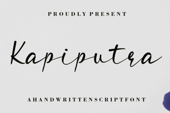 Kapiputra: The Script Typeface That Elevates Small Business Branding