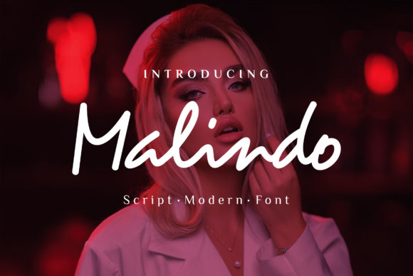 Malindo: A Script Font That Elevates Small Business Branding