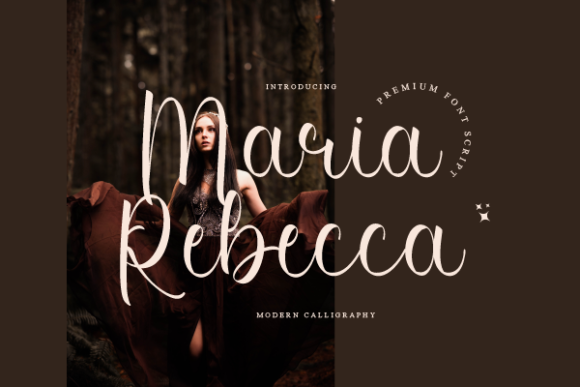 Maria Rebecca: A Script Font for Polished Small Business Branding