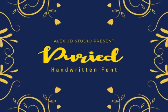 Puried: The Handwritten Typeface That Elevates Your Brand Identity