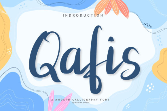 Qafis Script: A Timeless Handwritten Typeface for Editorial Design
