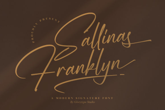 Sallinas Franklyn: A Script Font for Elegant Campaign Design