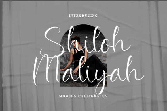 Shiloh Maliyah: A Playful Script Font for Editorial Design