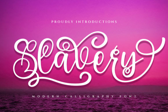 Slavery Script Font: Elevating Digital Brand Identity with Elegance