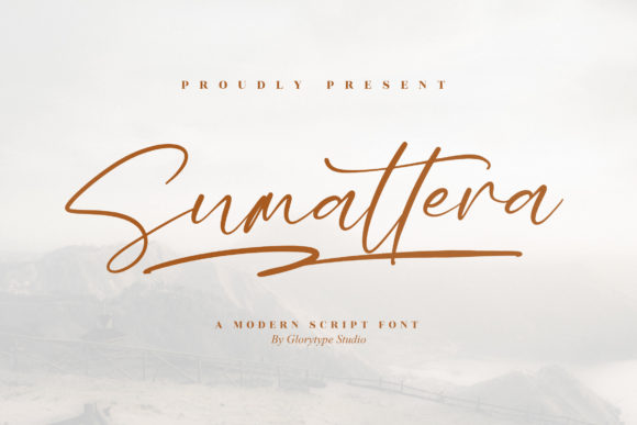 Sumattera Typeface Review: A Delicate Script for Modern Brand Identity