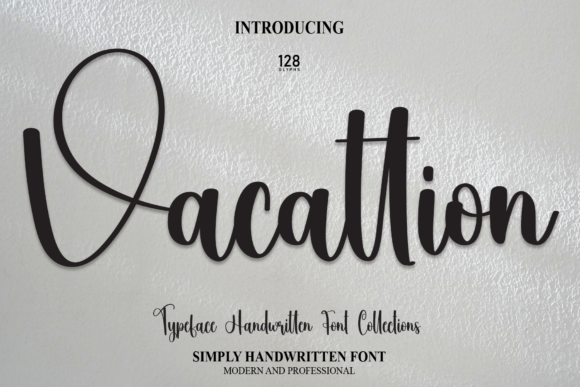 Vacattion: A Script Font for Polished Brand Identity