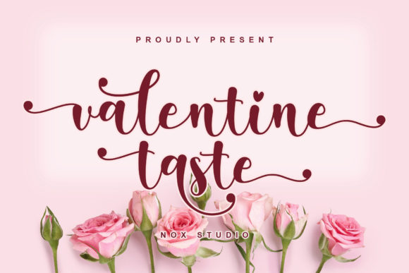 Valentine Taste: A Web Designer’s Guide to Using This Romantic Script Font