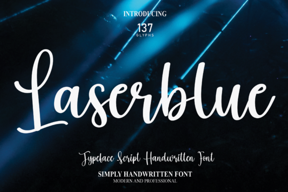 Why Laserblue Is the Script Font for Modern Editorial Design