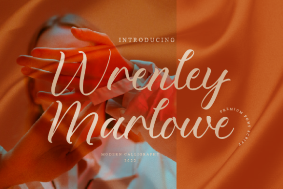 Wrenley Marlowe: Elevate Your Campaign Visuals with a Premium Script Typeface